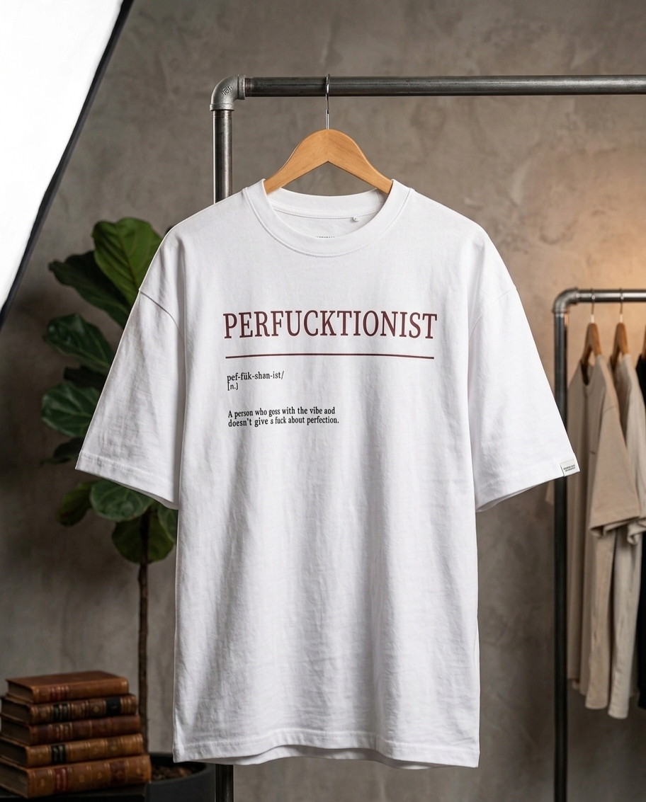 PERFUCKTIONIST™ Oversized T-Shirt | The CTRL Z Lexicon Collection