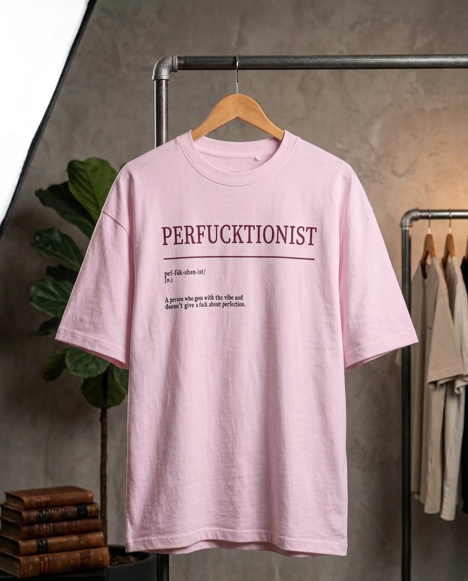 PERFUCKTIONIST™ Oversized T-Shirt | The CTRL Z Lexicon Collection