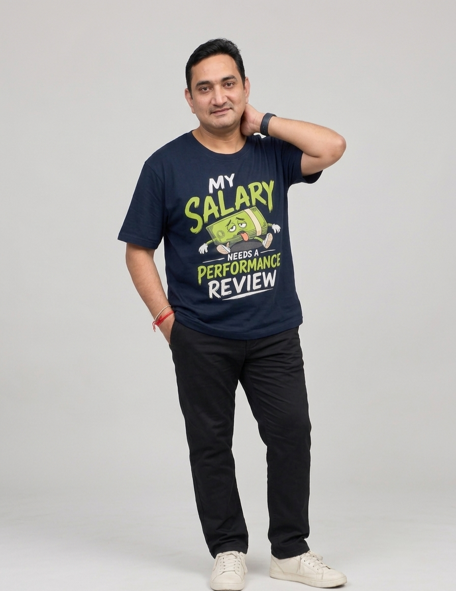 My Salary Needs a Performance Review unisex classic crew 100 % cotton t shirt