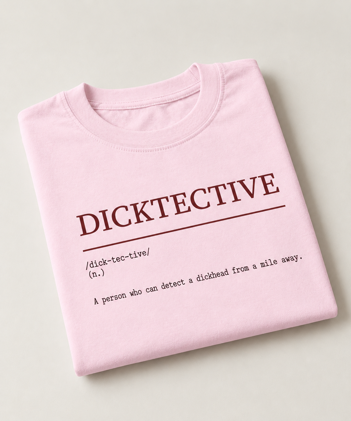 DICKTECTIVE™ Oversized T-Shirt | The CTRL Z Lexicon Collection