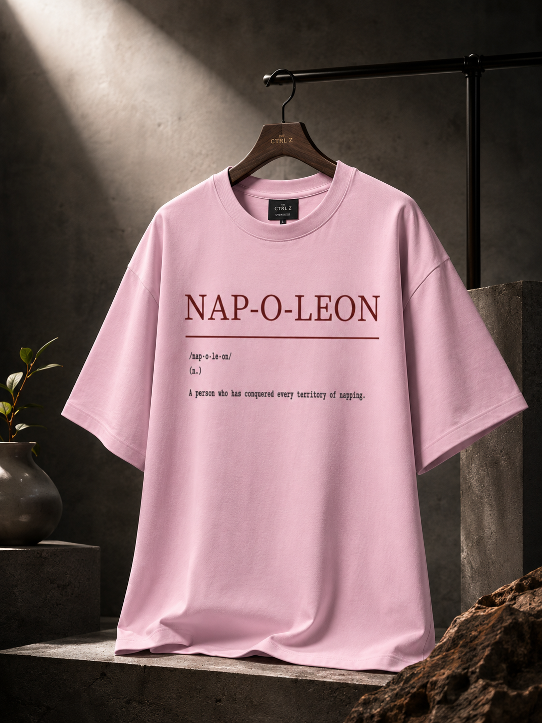 Nap-o-leon™ Oversized T-Shirt | The CTRL Z Lexicon Collection