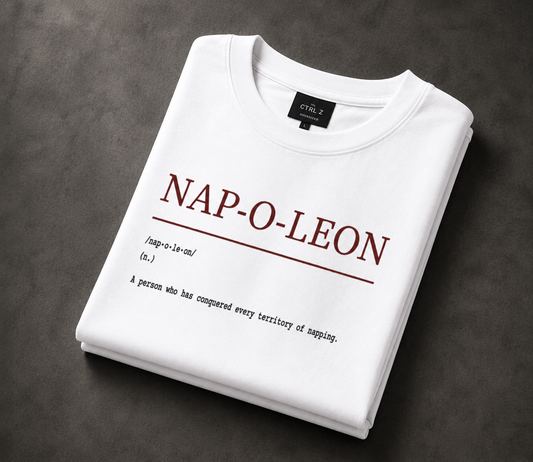 Nap-o-leon™ Oversized T-Shirt | The CTRL Z Lexicon Collection