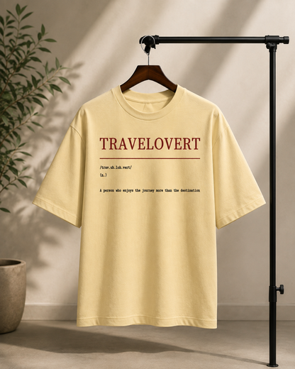 Travelovert ™ Oversized T-Shirt | The CTRL Z Lexicon Collection