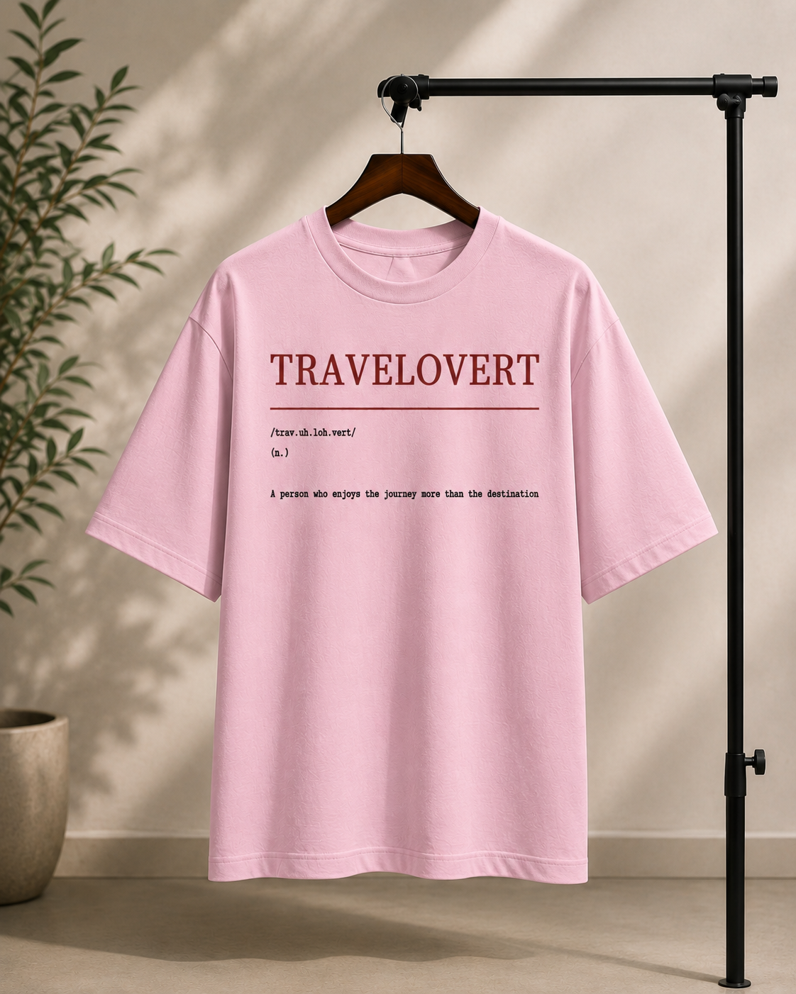 Travelovert ™ Oversized T-Shirt | The CTRL Z Lexicon Collection