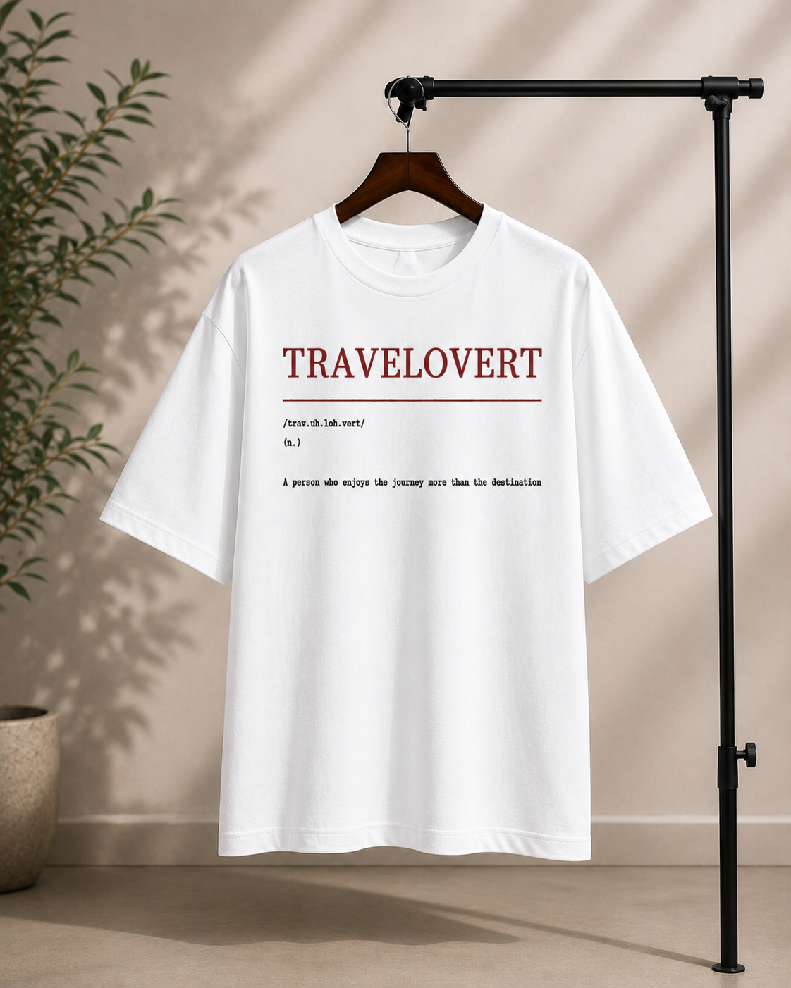 Travelovert ™ Oversized T-Shirt | The CTRL Z Lexicon Collection