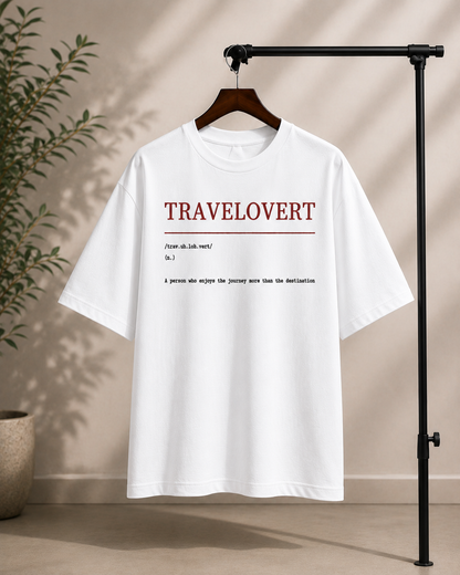 Travelovert ™ Oversized T-Shirt | The CTRL Z Lexicon Collection