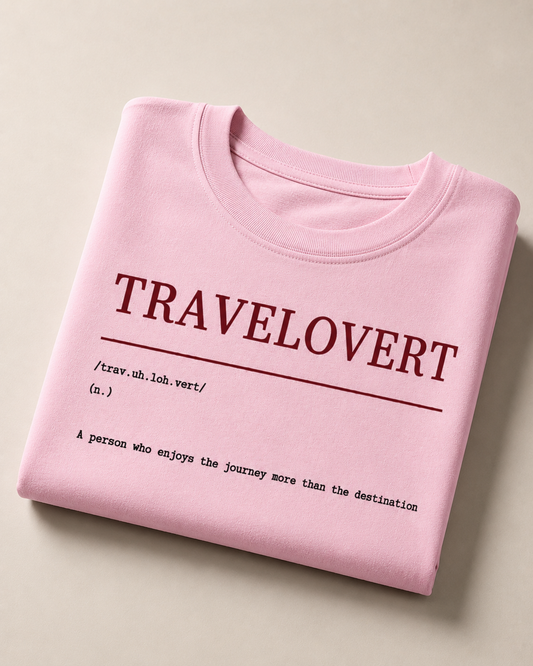 Travelovert ™ Oversized T-Shirt | The CTRL Z Lexicon Collection