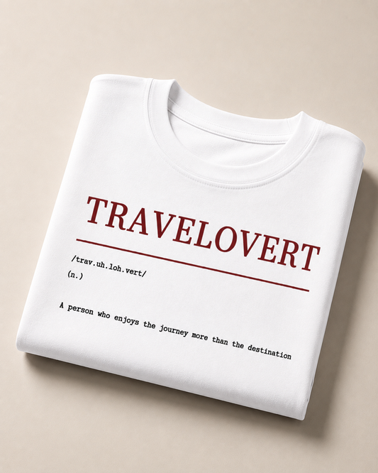 Travelovert ™ Oversized T-Shirt | The CTRL Z Lexicon Collection