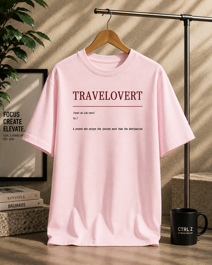 Travelovert ™ Oversized T-Shirt | The CTRL Z Lexicon Collection