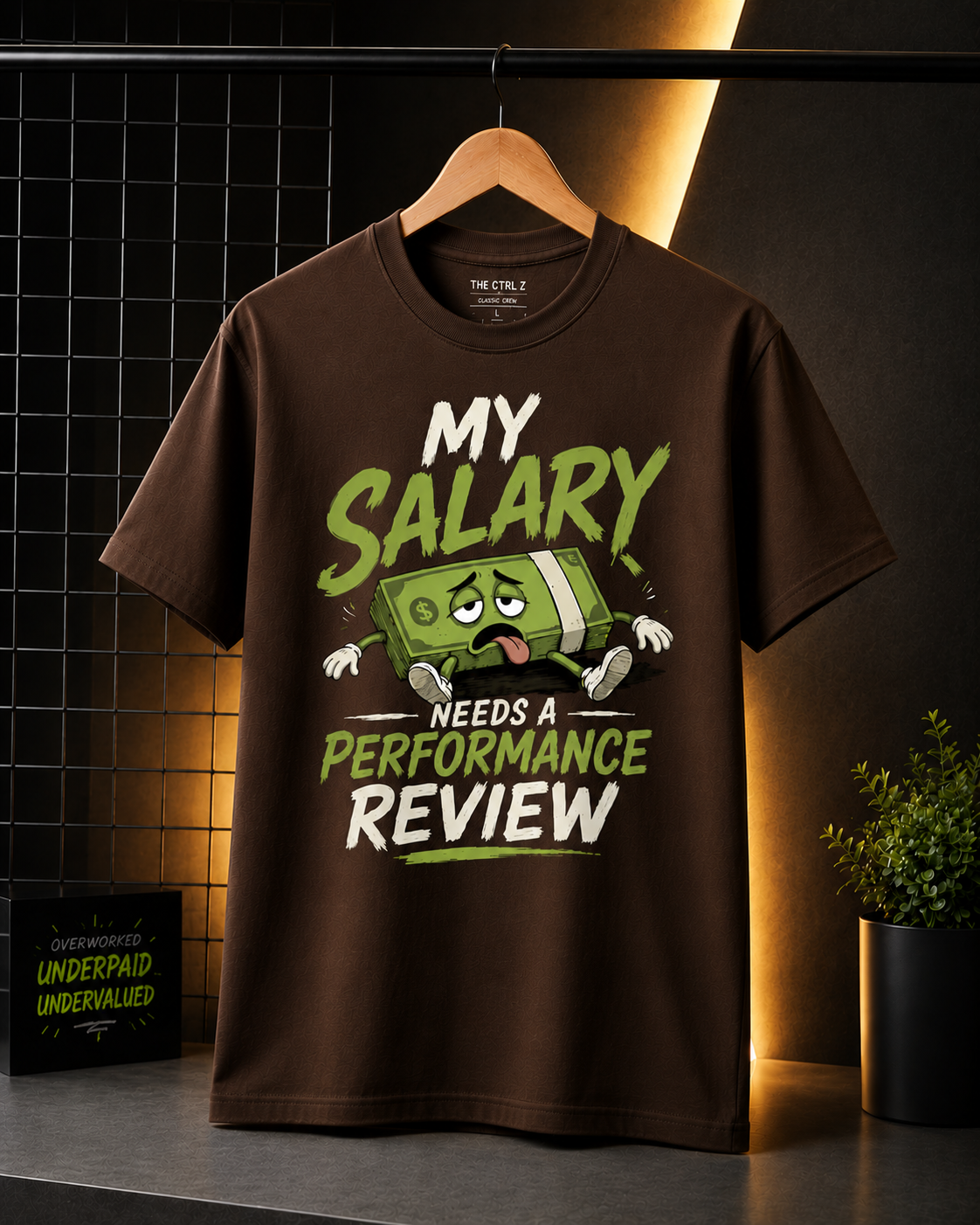 My Salary Needs a Performance Review Unisex Classic Crew 100% cotton T-Shirt