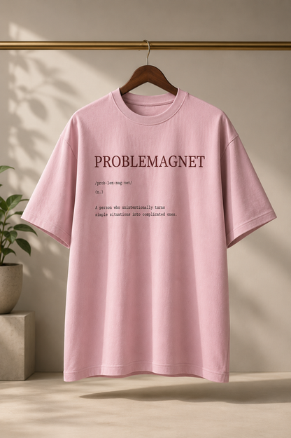 Problemagnet™ Oversized T-Shirt | The CTRL Z Lexicon Collection
