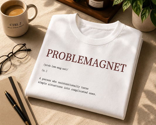 Problemagnet™ Oversized T-Shirt | The CTRL Z Lexicon Collection
