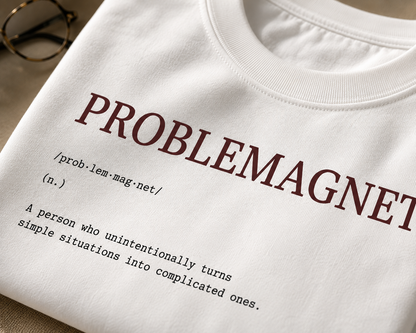Problemagnet™ Oversized T-Shirt | The CTRL Z Lexicon Collection