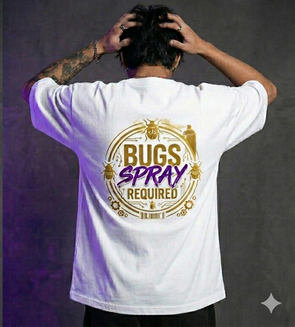BUGS SPRAY REQUIRED Unisex Oversized Standard T-Shirt